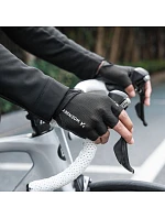 Cyklistické rukavice Wozinsky WRR-01XL veľkosť XL - čierne Cyklistické rukavice Wozinsky WRR-01XL veľkosť XL - čierne