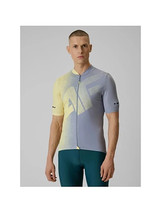 Pánsky cyklistický dres UPF50+ 4F 4FRSS26TFTSM2448-73A Pánsky cyklistický dres UPF50+ 4F 4FRSS26TFTSM2448-73A