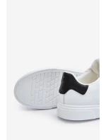 Trampki Sneakersy Męskie Z Eko Skóry Big Star OO174115 Białe