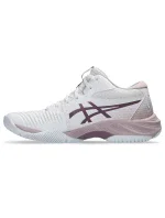 Dámske tenisky Netburner Ballistic FF MT 3 W 1052A070108 White with Purple - Asics