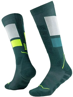 Ponožky BUFF Thermonet Over The Calf 138868706 zelené 36–38