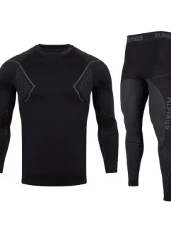 Pánske termo tričko GT43257 black-grey - Alpinus Active