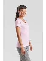 Fruit of the Loom Lady-Fit Valueweight V-Neck T Dámske tričko s výstrihom do V 16.1398 tmavomodrá