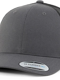 Flexfit 6606TNU 6-panelová čiapka „2-Tone Trucker“ 55.06TU antracitová/čierna