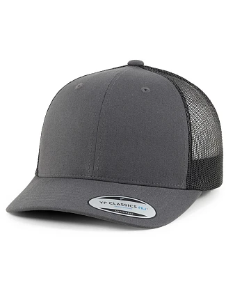 Flexfit 6606TNU 6-panelová čiapka „2-Tone Trucker“ 55.06TU antracitová/čierna Flexfit 6606TNU 6-panelová čiapka „2-Tone Trucker“ 55.06TU antracitová/čierna