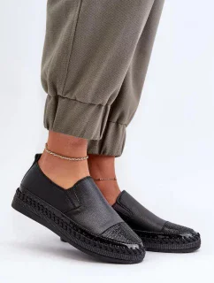 Dámske poltopánky LR370 / 198017 Black - S.Barski