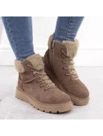 Topánky Rieker s umelou kožušinou 70402-24 W RKR753 Topánky Rieker s umelou kožušinou 70402-24 W RKR753