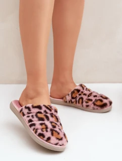 Dámske kožené papuče Inblu EK000008 Pink