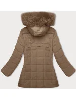 Dámska zimná prešívaná bunda J Style beige (16M9119-62)