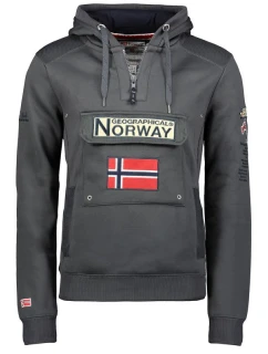 Geographic Norway Gymclass DB 100 M WU4190H-GN-DARKGREY Mikina