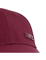 Čiapka adidas Lightweight Cap Metal v bordovej farbe KT4706