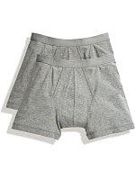 Fruit of the Loom Classic Boxer 2-Pack Pánske boxerky, balenie po 2 ks 16.7026 svetlosivá melírovaná/svetlosivá melírovaná Fruit of the Loom Classic Boxer 2-Pack Pánske boxerky, balenie po 2 ks 16.7026 svetlosivá melírovaná/svetlosivá melírovaná