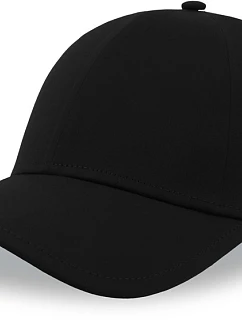 Atlantis Headwear Bond-S 6-panelová elastická čiapka z polyesteru 33.0229 čierna