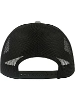 Atlantis Headwear Rapper Canvas-S 5-panelová truckerová čiapka 33.0234 šedá/čierna Atlantis Headwear Rapper Canvas-S 5-panelová truckerová čiapka 33.0234 šedá/čierna