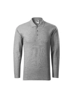 Pánske polo tričko s dlhým rukávom MLI-22112 Grey - Malfini