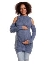 Tehotenský sveter model 84340 PeeKaBoo