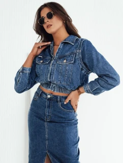 Dámska džínsová bunda BLIRNA modrá FashionStreet TY4167