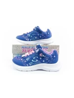 Detská športová obuv Skechers Jumpsters pre dievčatá lesklá