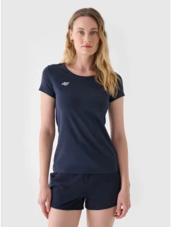 Dámske hladké tričko slim 4F NOSH4TSD001B-31S