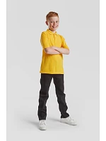 Fruit of the Loom Kids 65/35 Polo Detské piqué polo 16.3417 fľaškovozelená