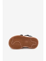 Detské športové tenisky na suchý zips z umelej kože Black Zoya Detské športové tenisky na suchý zips z umelej kože Black Zoya