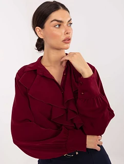 IT KS košeľa 26967.28 bordová