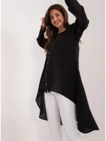 Košeľa LK KS 509506.17 čierna farba