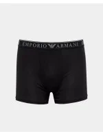 Pánske boxerky 2Pack 111912 4R720 black and grey - Emporio Armani Pánske boxerky 2Pack 111912 4R720 black and grey - Emporio Armani