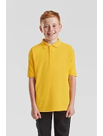 Fruit of the Loom Kids 65/35 Polo Detské piqué polo 16.3417 sky blue