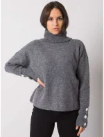 Dámsky sveter LC SW 15 2.01 tmavo šedý