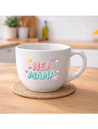 NEJ MÁMA - MEGA XXL keramický hrnek 1000 ml NEJ MÁMA - MEGA XXL keramický hrnek 1000 ml