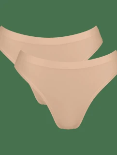 sloggi GO Sense High leg 2P - BROWN - SLOGGI BROWN - SLOGGI