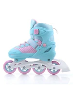 SMJ sport 2v1 Jr Lili nastaviteľné kolieskové korčule SMJ sport 2v1 Jr Lili nastaviteľné kolieskové korčule