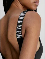 Dámske jednodielne plavky KW0KW01599 BEH black - Calvin Klein