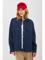 Košeľa s dlhým rukávom model 224205 Taliansko Moda