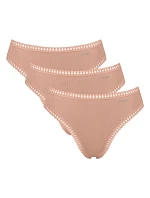 SLOGGI GO CRUSH - 3× Sloggi tangá s vysokým výstrihom SLOGGI GO CRUSH - 3× Sloggi tangá s vysokým výstrihom
