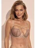 Mäkká podprsenka Kinga SC-1172 Latte