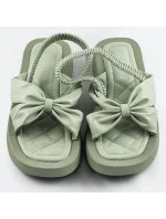 Zelené sandále na platforme (CM-58) Zelené sandále na platforme (CM-58)