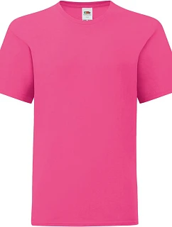 Fruit of the Loom Kids Iconic 150 T Detské tričko 16.1023 fuchsiová
