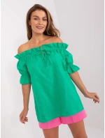 Blúzka LK BZ 509355.68P zelená