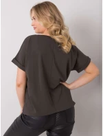 Blúzka RV BZ 6578.15P tmavá khaki