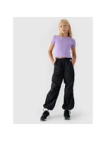 Hladké dievčenské tričko 4F 4FJRSS24TTSHF2053-52S