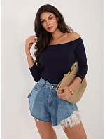 HM SN šortky MC1125.74 tmavomodré