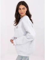 Mikina MJ BL H2519.34 svetlo šedá