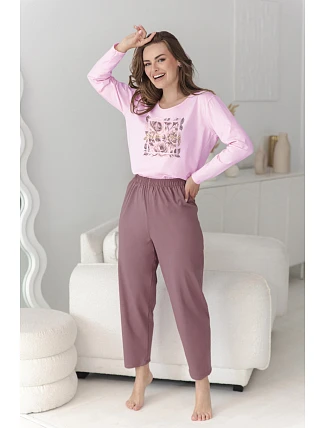 3632 DÁMSKE DLHÉ PYŽAMO SOLENE M–XL 3632 DÁMSKE DLHÉ PYŽAMO SOLENE M–XL