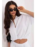 Košeľa s krátkym rukávom model 226021 Taliansko Moda