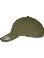 Flexfit 6245EC 6-panelová čiapka s kšiltom „Ecowash“ 55.45EC olivovo-čierna Flexfit 6245EC 6-panelová čiapka s kšiltom „Ecowash“ 55.45EC olivovo-čierna