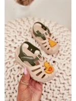 Sandałki Dziecięce Na Rzep 83619 Ipanema Summer XV Baby Beżowe