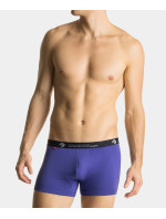 Pánske boxerky ATLANTIC 2Pack - tmavomodré/fialové