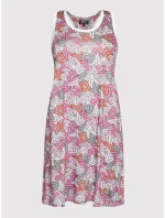 Dámska krátka nočná košieľka YI2622537 - 040 Sivá - DKNY Dámska krátka nočná košieľka YI2622537 - 040 Sivá - DKNY